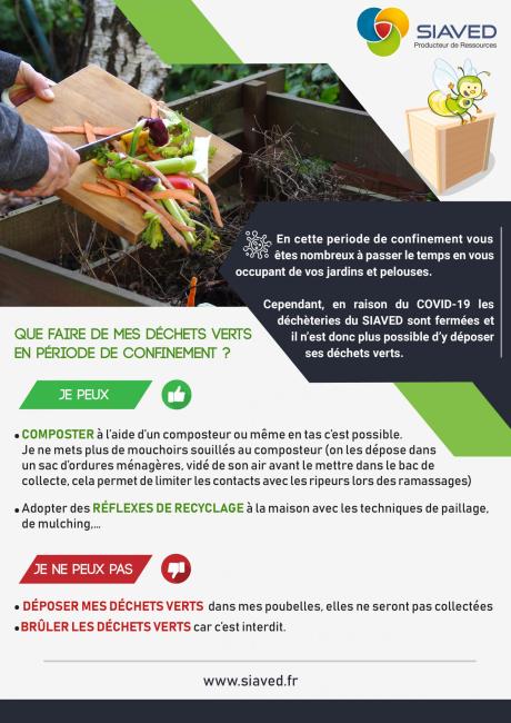 Gérer mes déchets verts pendant le confinement