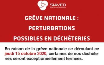 Grève nationale du 15 10 2020